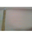 Vichi 70% poliester 30% algodón amarilla 1.60 ancho, 0.50cm cuadro