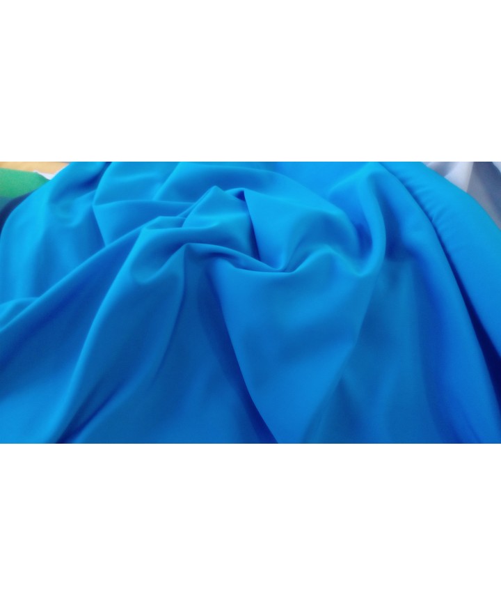 Crespon turquesa 100% poliester 1.50 ancho