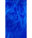 Pelo largo 100% poliester 1.50 de ancho azulon