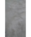 Pelo largo 100% poliester 1.50 de ancho blanco