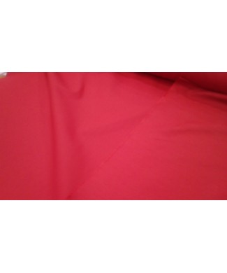 Popelin rojo 1.50 de ancho 65% poliester 35% algodon