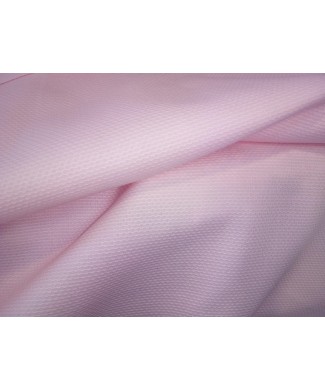 Pique nido de abeja 1.50 de ancho rosa bebe
