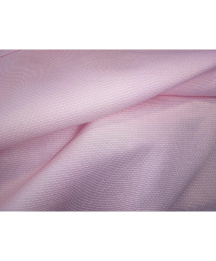 Pique nido de abeja 1.50 de ancho rosa bebe