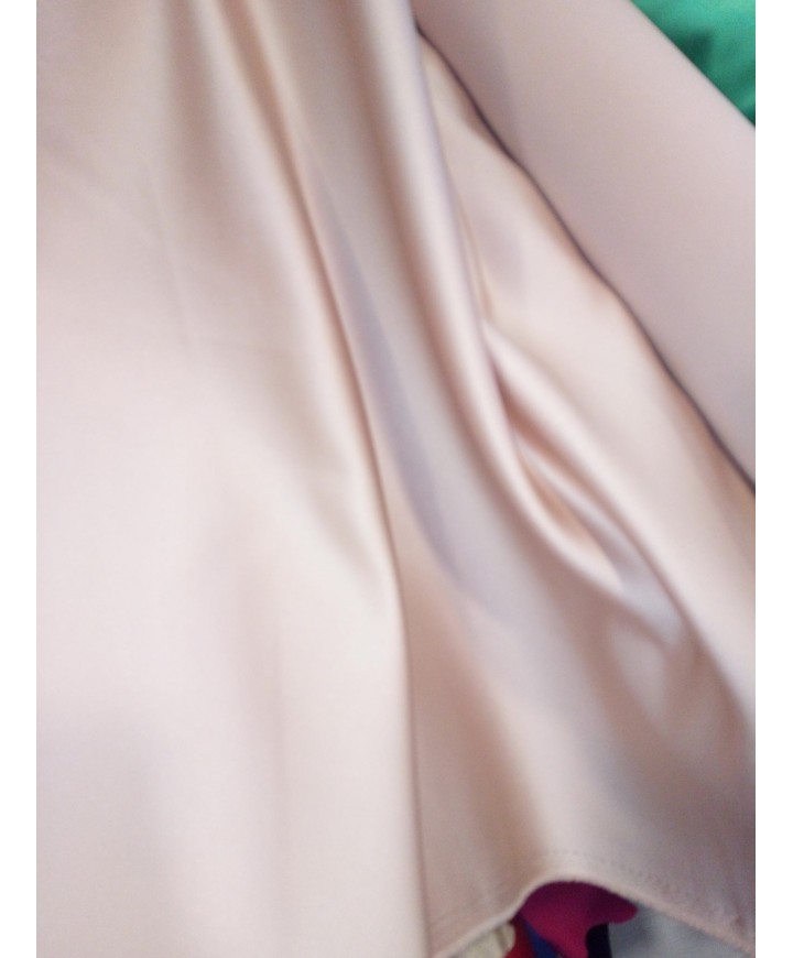 Mikado 100% poliester rosa nude 1.50 de ancho