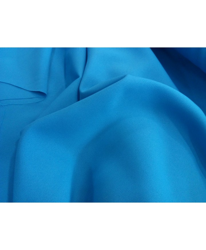 Strech turquesa C/5 100% poliester 1.50 de ancho