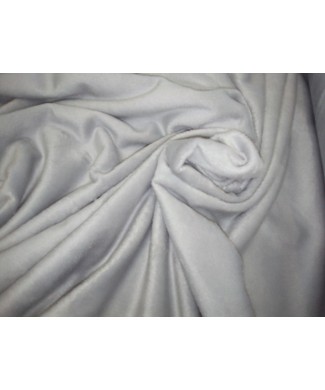Minky gris 100% poliester 1.50 de ancho