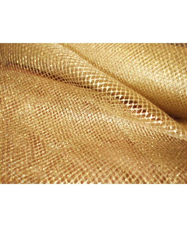 Rejilla glitter oro 1.50 de ancho