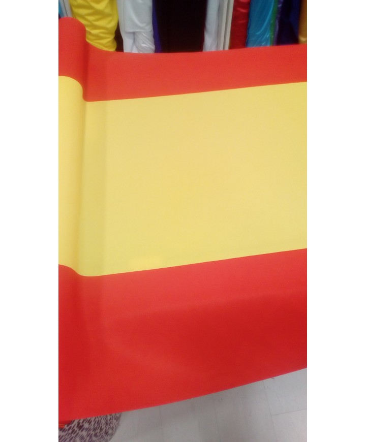 Bandera de España 100%poliester 1.10 de ancho