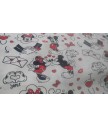 Algodón 100% mickey love 1,50 de ancho