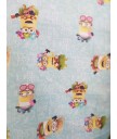 Algodon 100% Minions  1,50 ancho