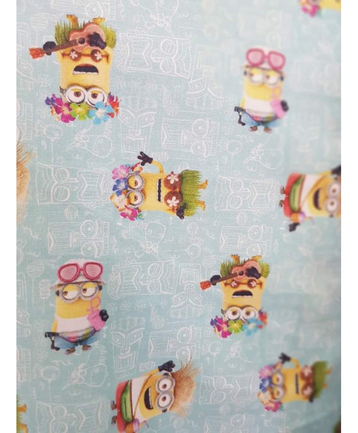 Algodon 100% Minions 