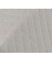 Pique acolchado blanco  1.50 ancho