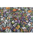 Algodón 100% halloween fantasmas 1,50 de ancho