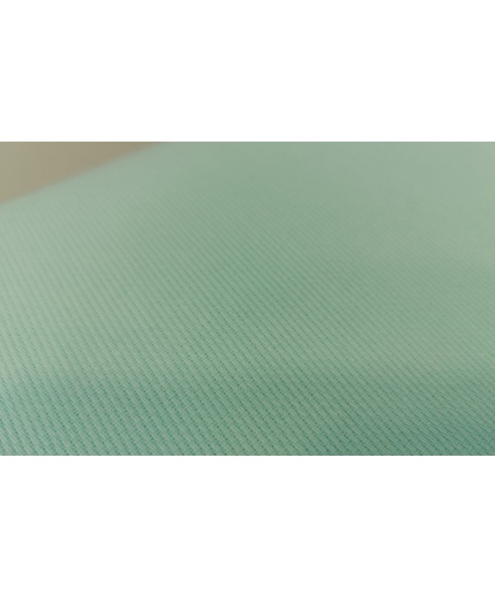 Pique canutillo 1.50 de ancho verde agua 65% poliester 35% algodon 