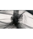 Tul 100% poliester negro 1.50m ancho