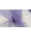 Tul 100% poliester malva 1.50m ancho