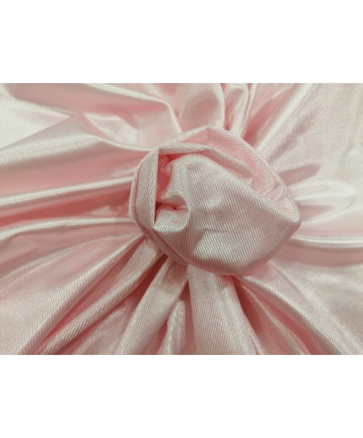 Rasete 100% poliester rosa claro 1.50m ancho