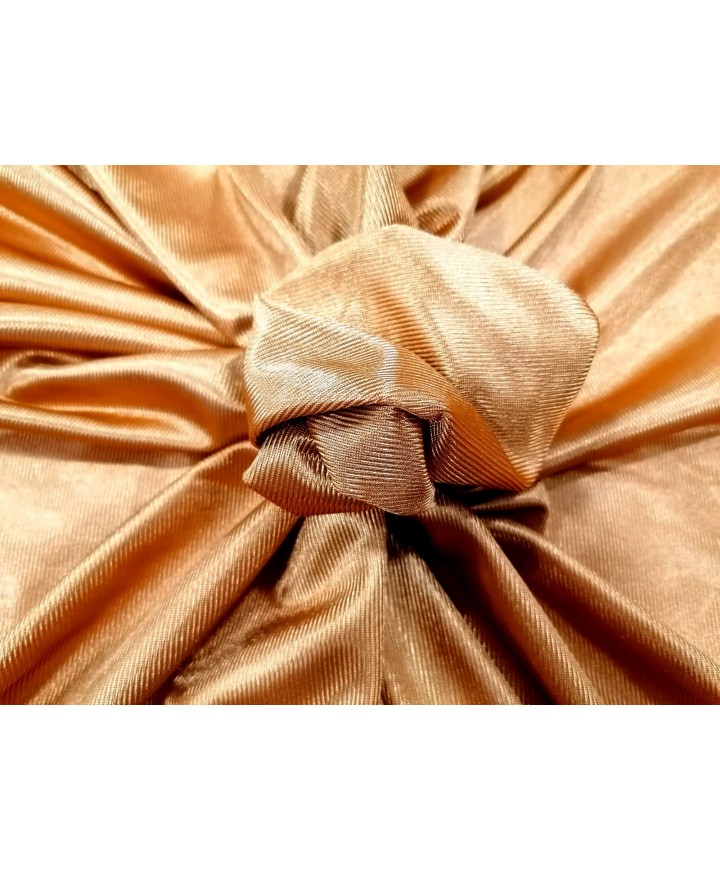 Rasete 100% poliester ocre 1.50m ancho