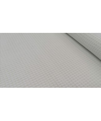 Piqué waffle blanco 100% algodon 1,50 ancho