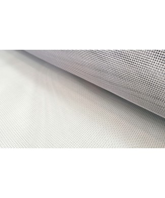 Tela de mosquitera gris 64% pvc 36% fibra de vidrio 1,40 de ancho