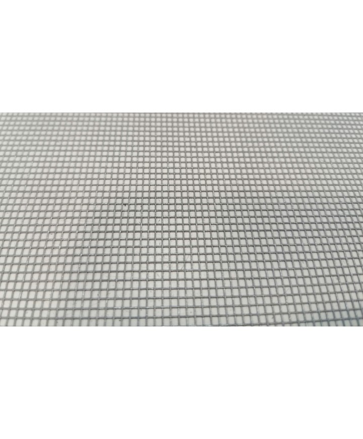 Tela de mosquitera gris 64% pvc 36% fibra de vidrio 1,40 de ancho