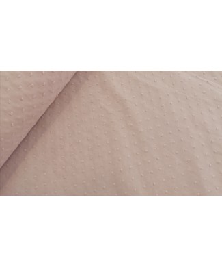 Plumeti malva 1,50 de ancho 65% poliester 35% algodon