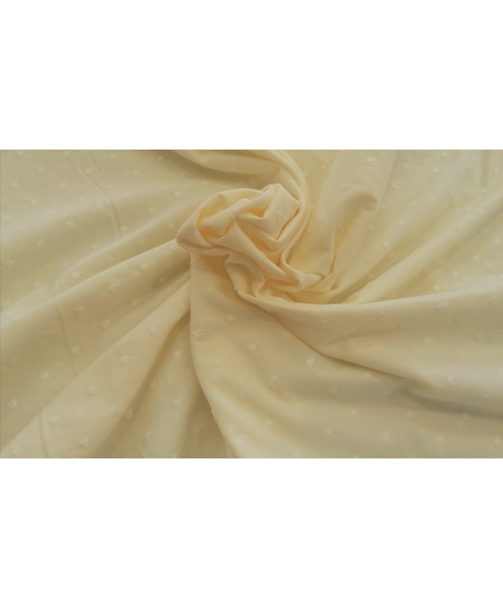 Plumeti beige 1,50 de ancho 65% poliester 35% algodon
