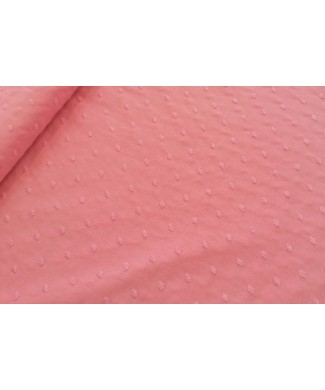 Plumeti rosa chicle 1,50 de ancho 65% poliester 35% algodon