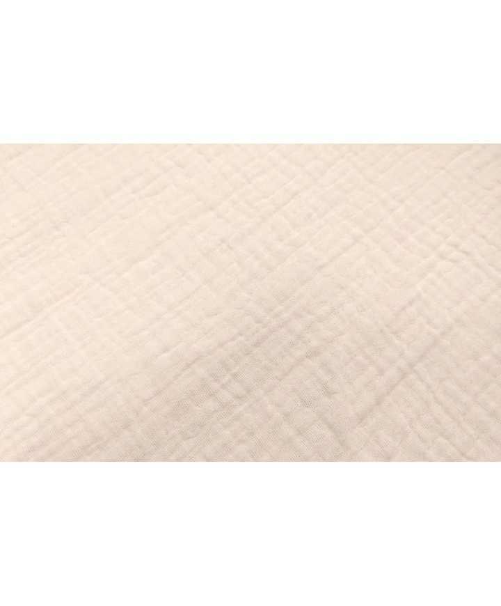 Muselina 100% algodón blanca