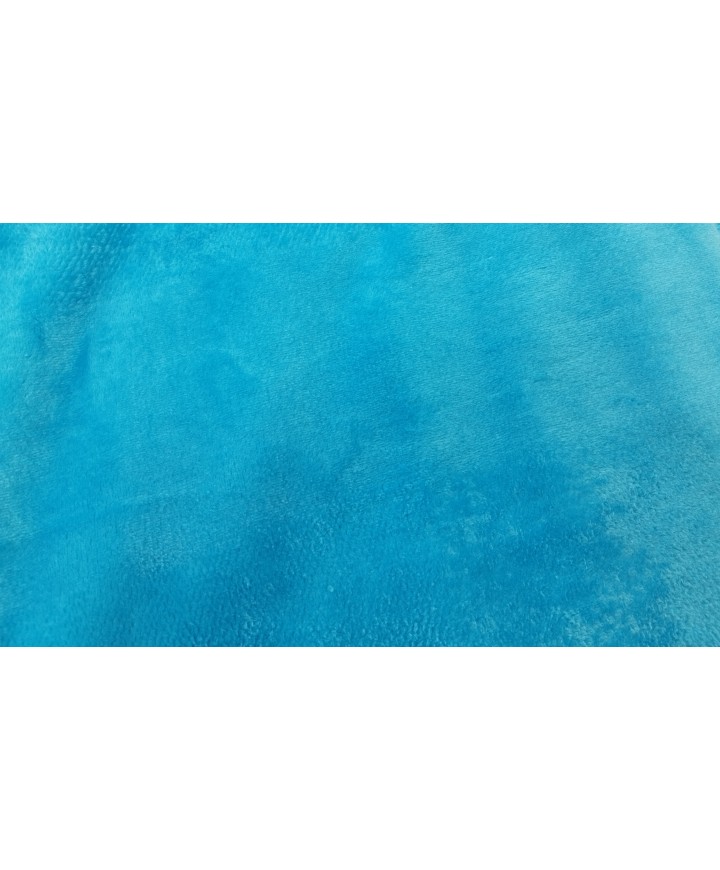 Coralina 100% poliester turquesa 1.50 ancho