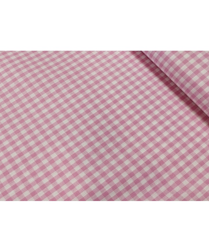 Vichi 100% algodón rosa 1.50 ancho
