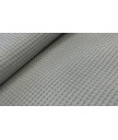 Pique waffle 100% algodón gris 1,50 ancho