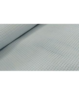 Piqué waffle 100% algodon celeste 1,50 ancho