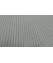 Pique canutillo 65% poliester 35% algodon rayas blanco y gris 1.50 ancho 
