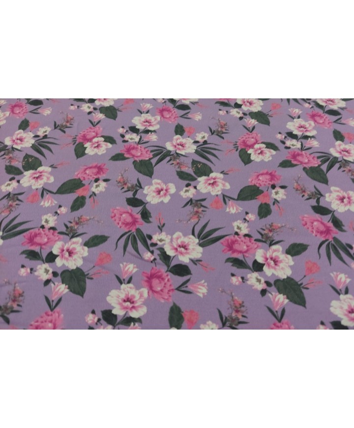 Lycra 100% elastan malva primavera 1.50 de ancho