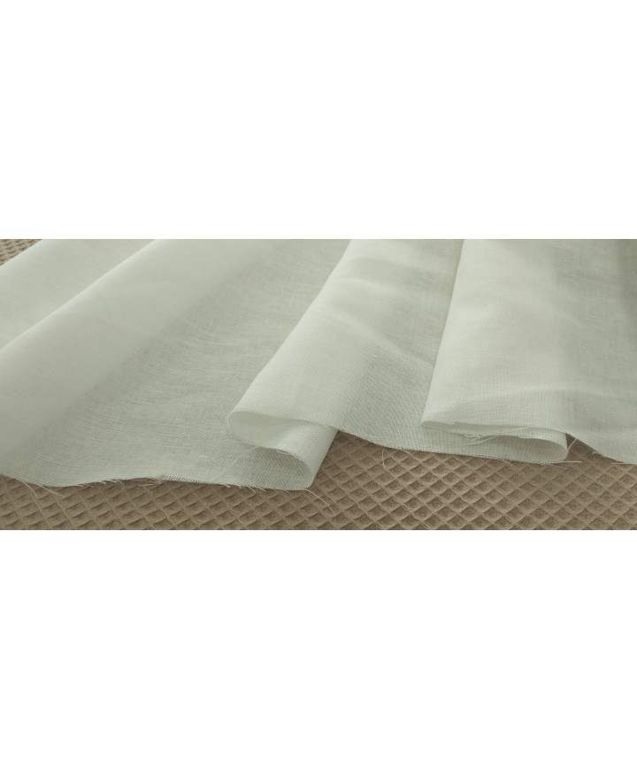 Lino blanco 50% algodon 50% poliester 