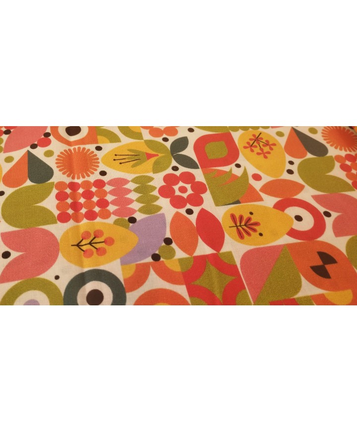 Algodón 100% patchwork cálido 