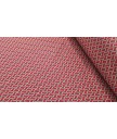 Punto de algodón rombos rojos 1,50 de ancho
