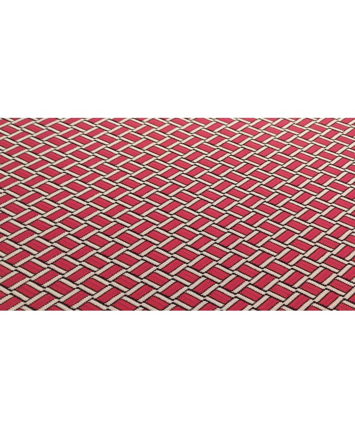 Punto de algodón robos rojos 1,50 de ancho