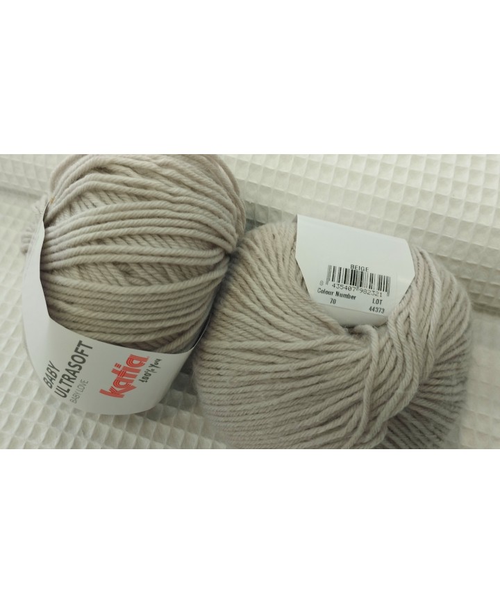 Katia baby ultrasoft 50% poliamida 50% acrilico