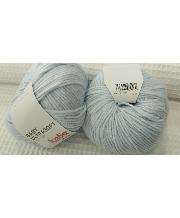 Katia baby ultrasoft 50% poliamida 50% acrilico