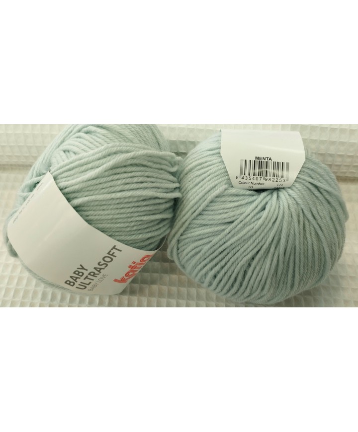 Katia baby ultrasoft 50% poliamida 50% acrilico