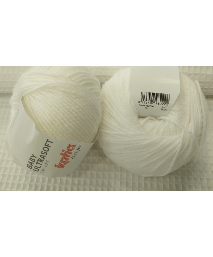 Katia baby ultrasoft 50% poliamida 50% acrilico
