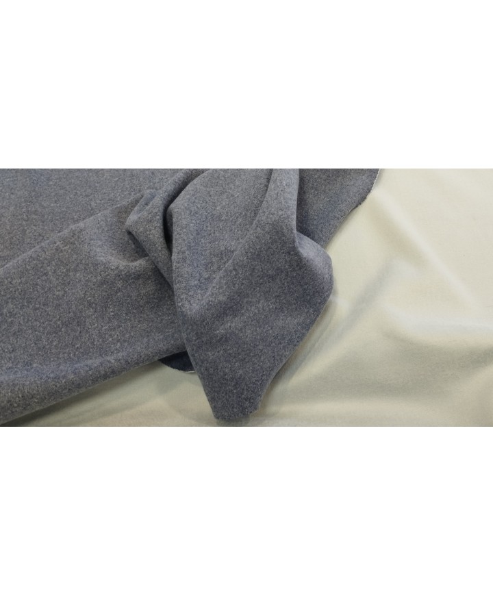 Punto de algodón tacto melocotón azul 1,50 de ancho