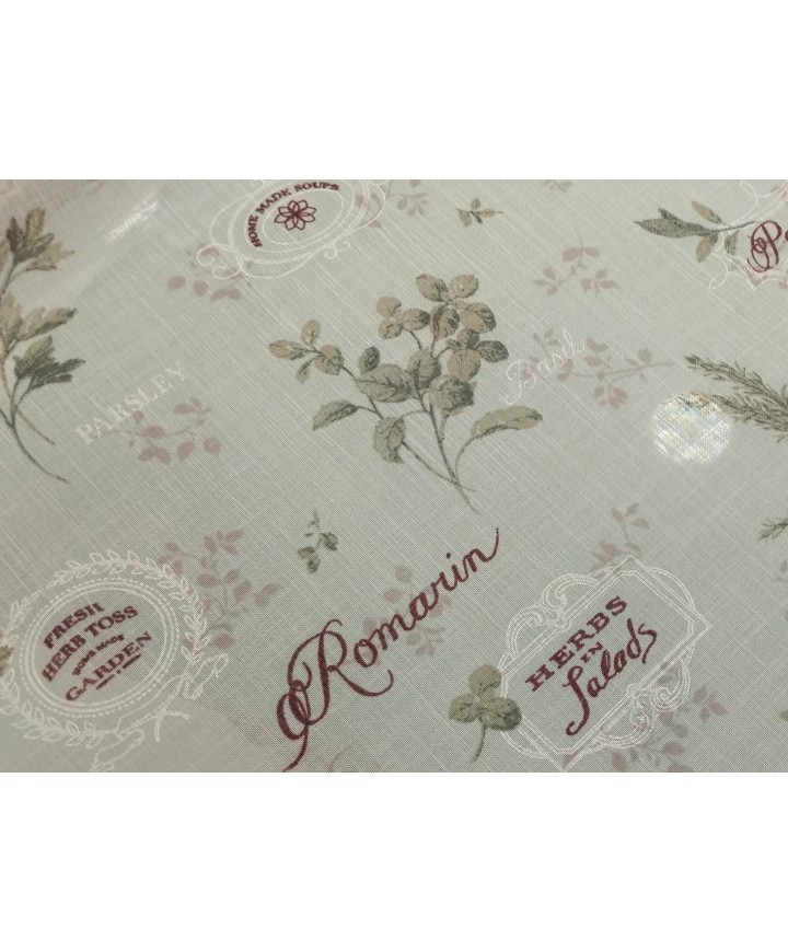 Visillo romaní tonos rosas con plomo y 2,80 de ancho 100% poliéster 
